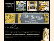 Tablet Screenshot of brookfieldhousehotel.co.uk